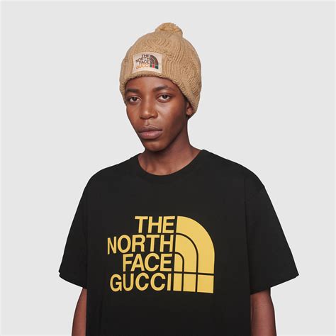 the north face x gucci t shirt|Gucci X north face hoodie.